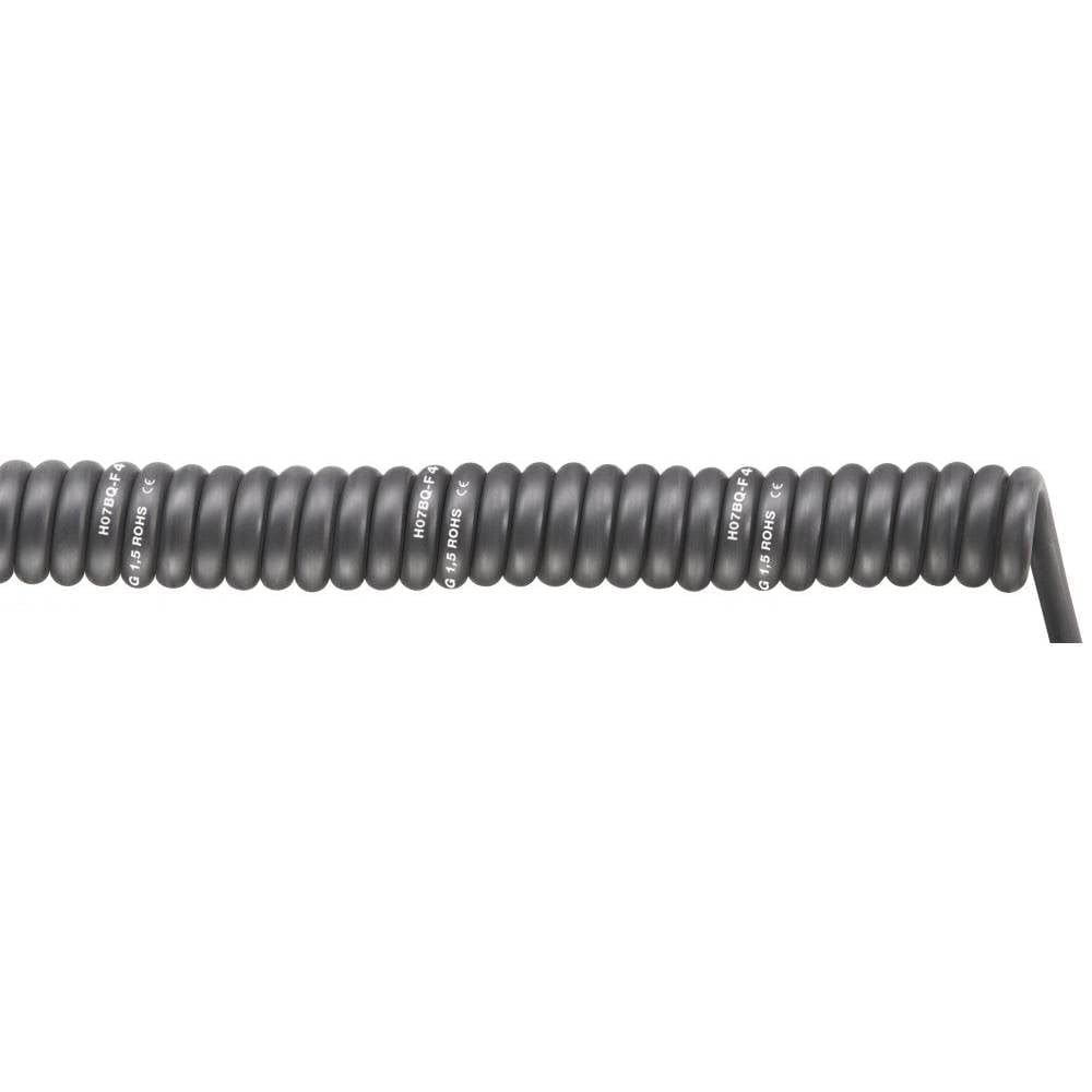 Lapp Spiralkabel ÖLFLEX® SPIRAL 400 P 70002656 500 mm / 1500 mm 4G 1 mm² grau 1 Stück