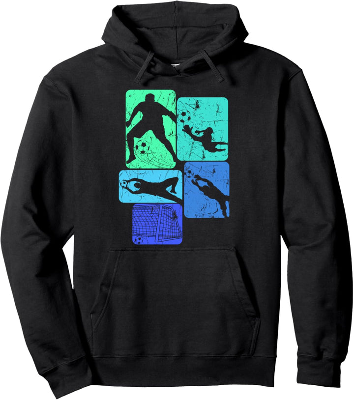 Fussball Torwart Torhüter Junge Pullover Hoodie