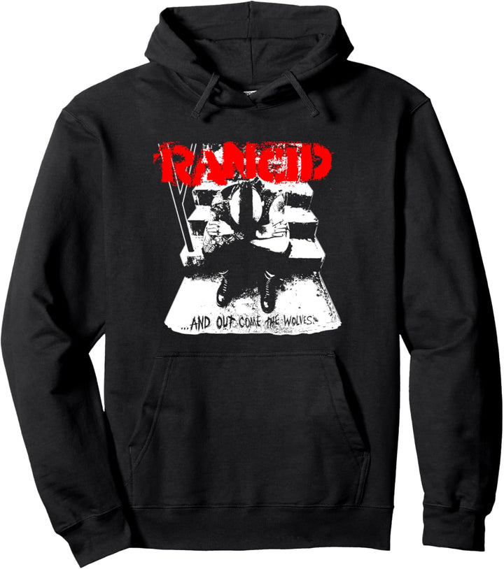 Rancid - Official Merchandise - And Out Come The Wolves Pullover Hoodie