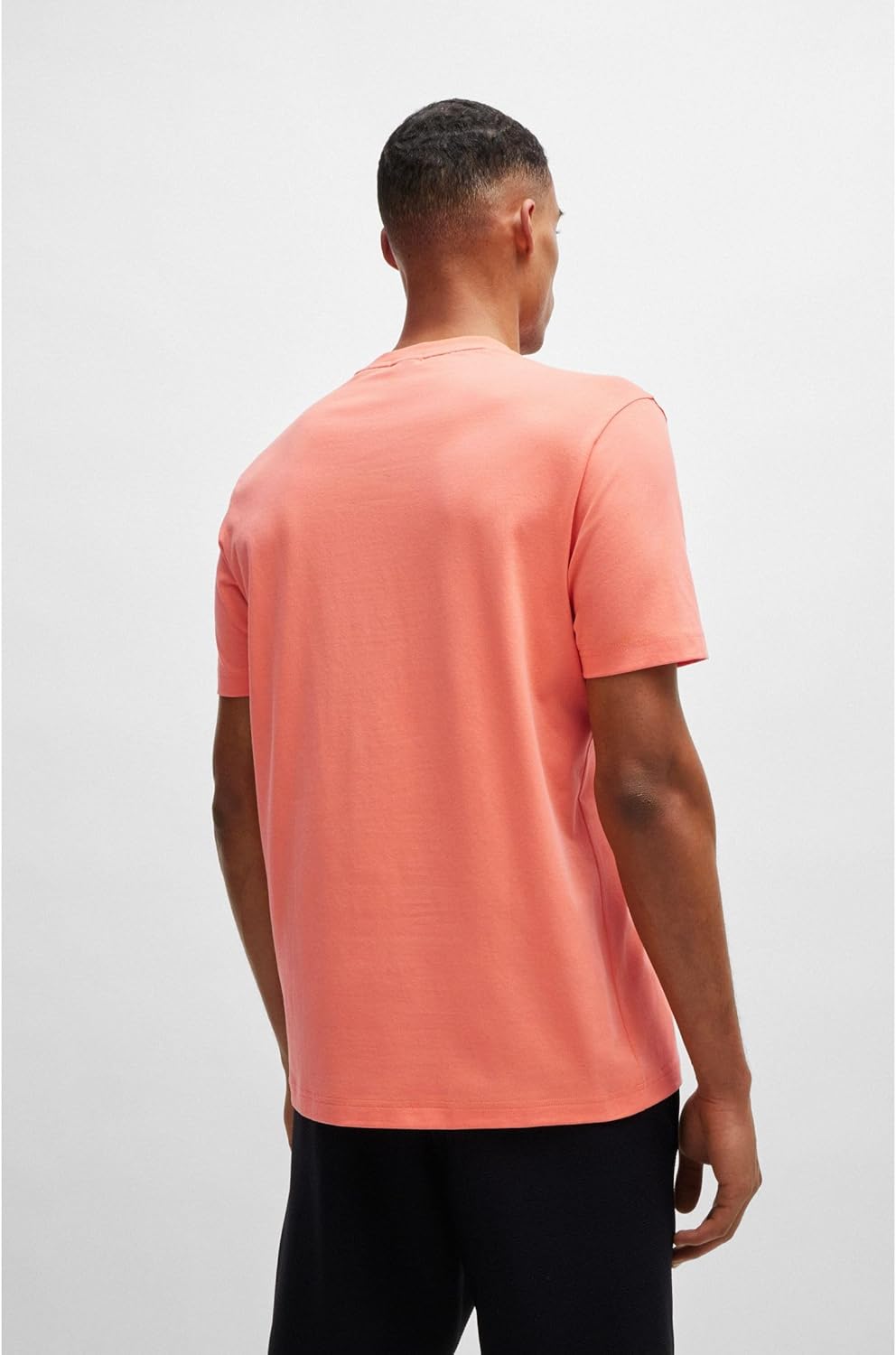 HUGO BOSS Herren Tee T_Shirt M Open Red649, M Open Red649