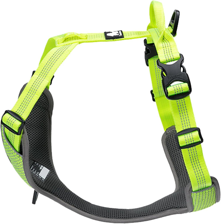 TRUE LOVE Hundegeschirr Outdoor Adventure II Reflektierende Weste mit 2 Leinenbefestigungen passende