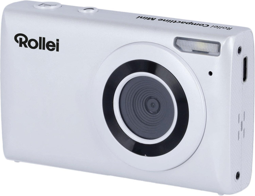 ROLLEI Compactline Mini Digitale Kompaktkamera Weiss, nicht vorhanden opt. Zoom