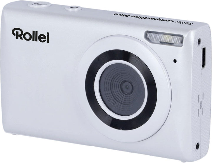 ROLLEI Compactline Mini Digitale Kompaktkamera Weiss, nicht vorhanden opt. Zoom