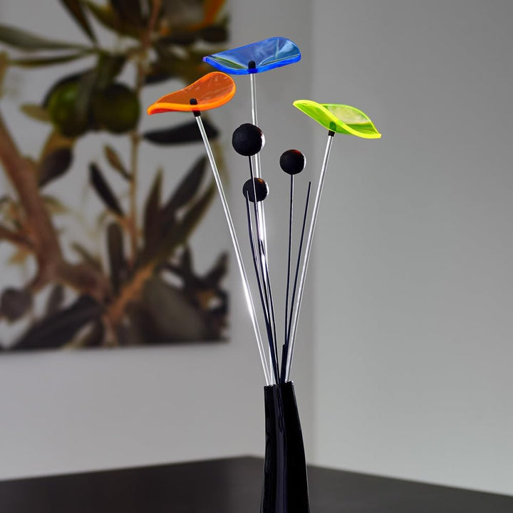 Cazador-del-sol ® - das Original | Lucille | 6 Stück | geschwungener Sonnenstrauss kunterbunt | Durc