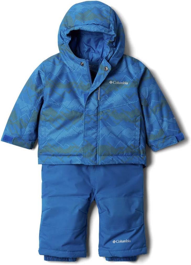 Columbia Buga Set für Kleinkinder, 6/12 Brt Indigo Dot Scape Print, Brt Indigo, 6/12 Brt Indigo Dot