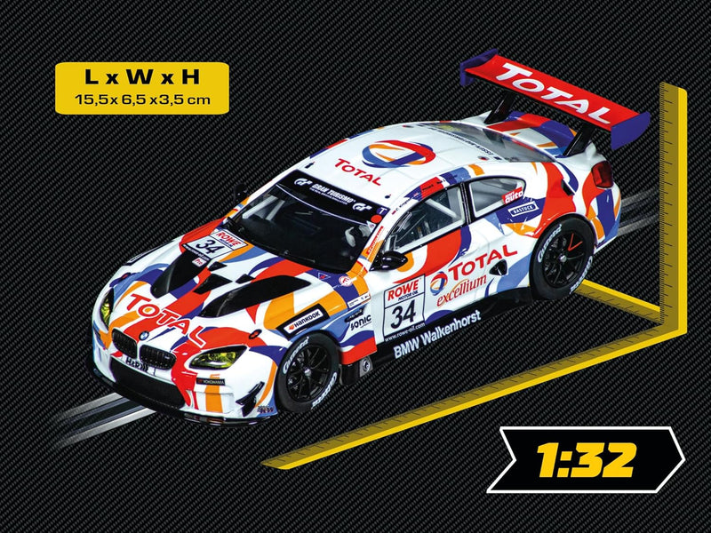 Carrera Evolution BMW M6 GT3 Walkenhorst, No.34 Massstab 1:32