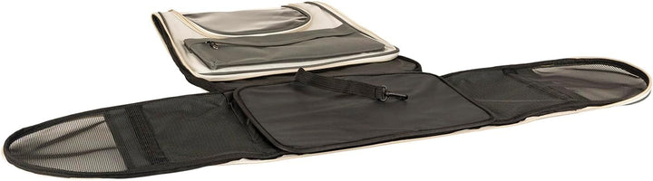 Haustier Rucksäcke Tragetasche Katzenrucksack Hunderucksack Leicht Handlich, Grau 37 × 34 × 25 cm Gr