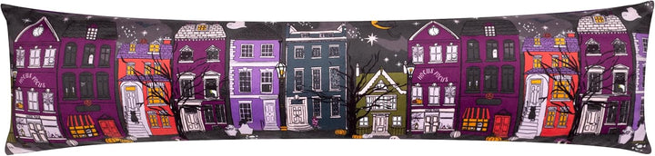 furn. Creepy Town Zugluftstopper, Samt, Anthrazit, 20 x 92 cm