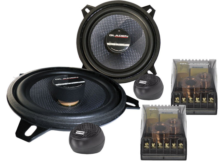 Gladen RS 130 Slim rund XLR 105 W Auto-Lautsprecher – KFZ-Lautsprecher (XLR, 105 W, 70 W, 3 Ohm, 2,5