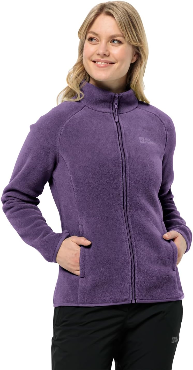 Jack Wolfskin Damen Moonrise Fleecejacke Damen Jacke XL night blue, XL night blue