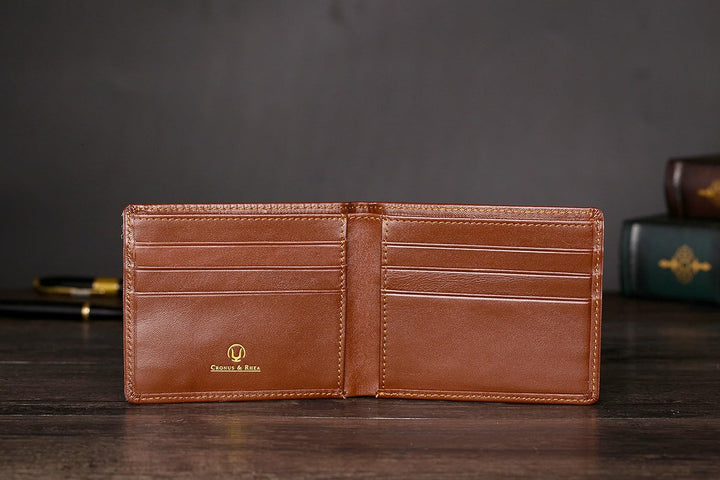 Cronus & Rhea® | Luxus Geldklammer aus exklusivem Leder (Ladon) | Kartenhalter - Kartenetui - Geldbe