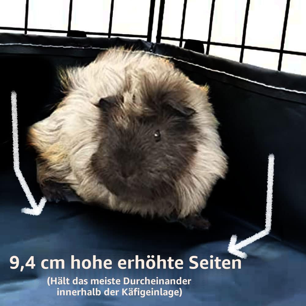Oncpcare Meerschweinchen-Käfigeinlagen, wasserdicht, für Meerschweinchen, langlebig, für Gitter, Leb