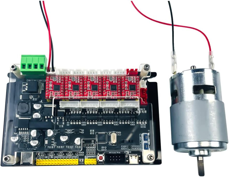 GRBL Controller Steuerplatine, Neue GRBL 4Achsen Schrittmotor Controller Steuerplatine, mit Offline/