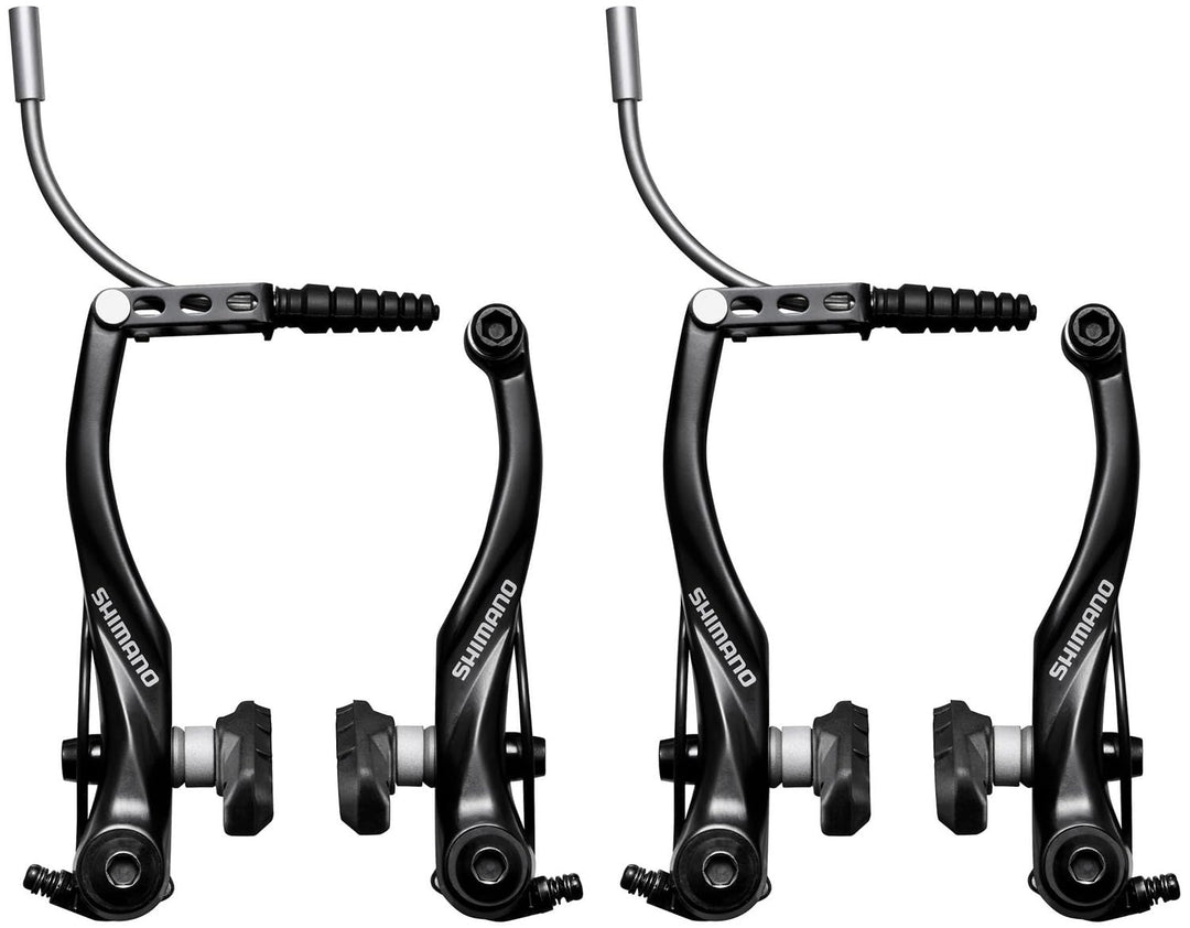 SHIMANO Alivio BR-T4000 Bremsen Set V-Brake schwarz V-Bremse