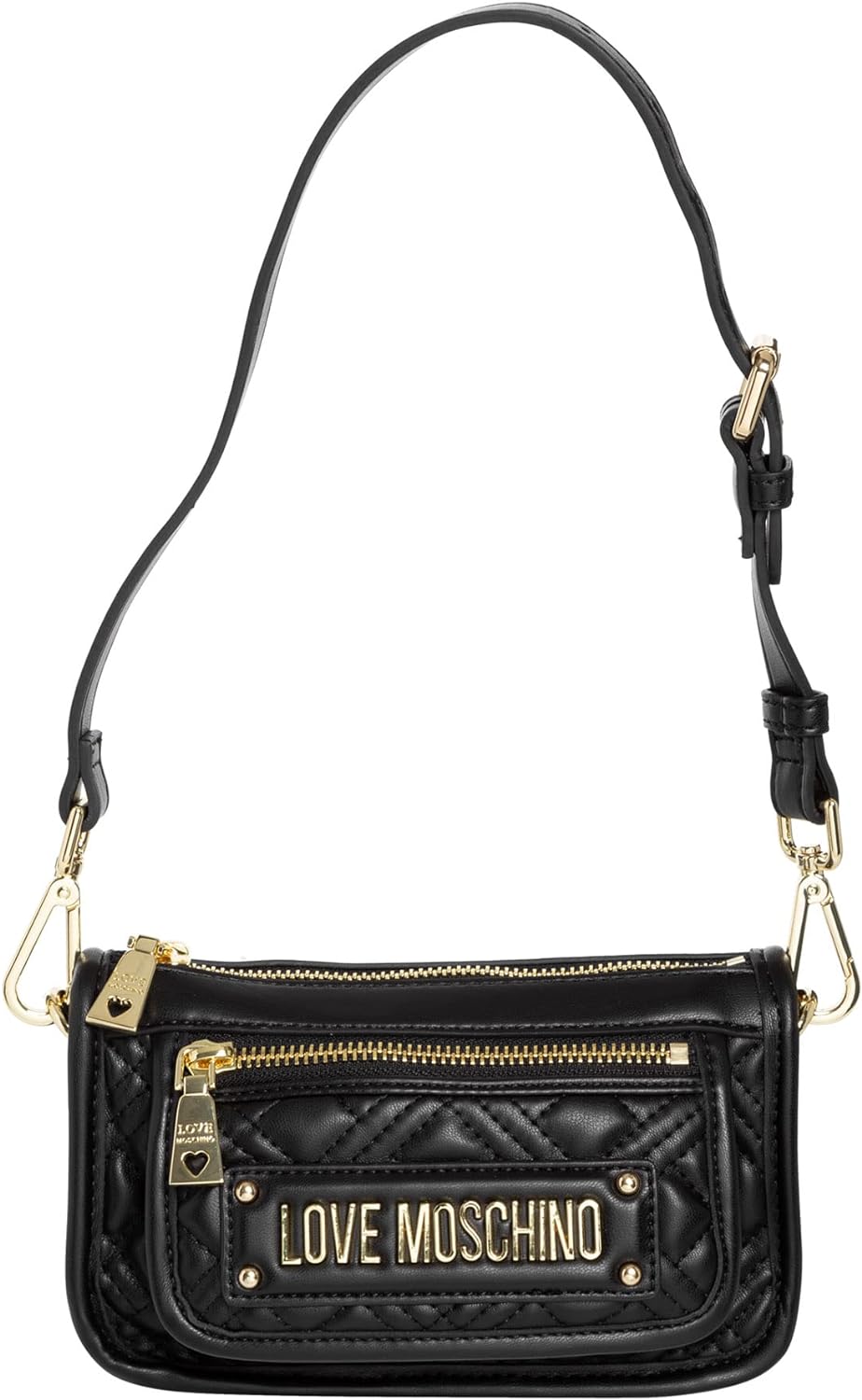 Love Moschino damen Schultertasche black
