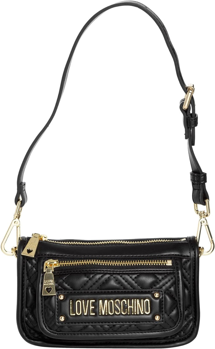 Love Moschino damen Schultertasche black