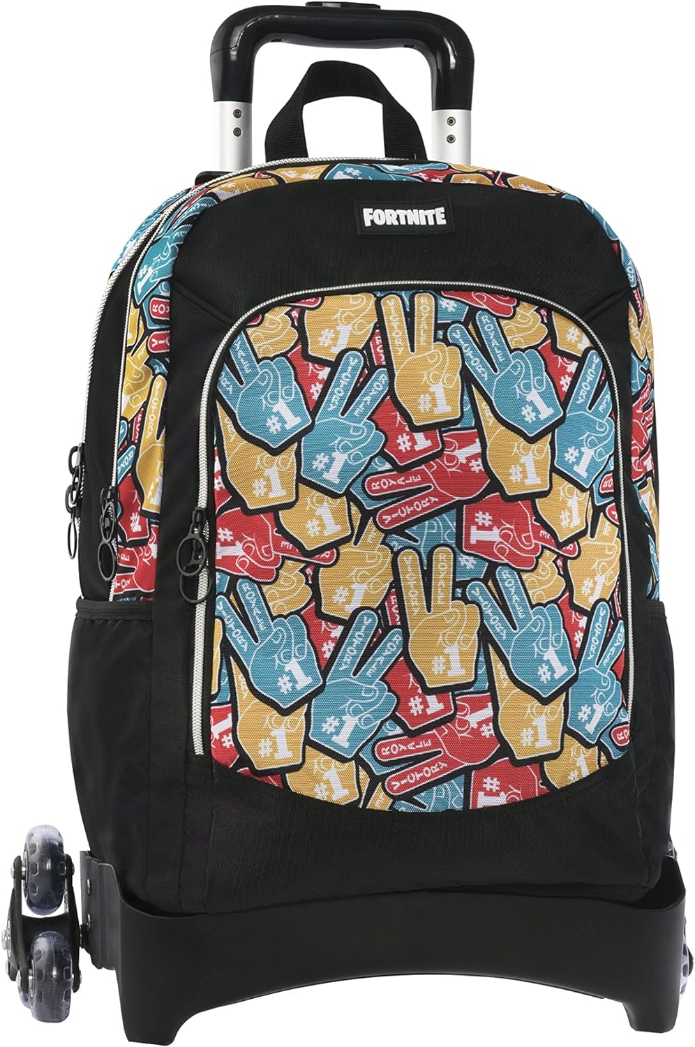 Franco Cosimo Panini Editore Rucksack ORG. C/Trolley abnehmbar New Foam Fingers ForTNITE