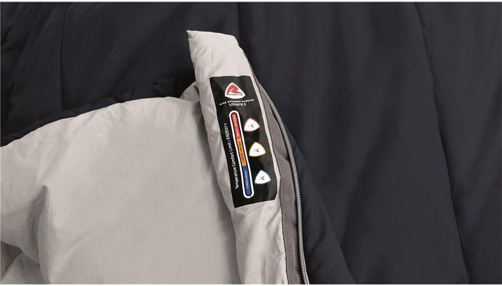 Robens Unisex – Erwachsene Moraine Schlafsack, Braun, 220 x 85 x 53 cm