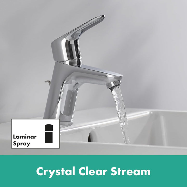 hansgrohe Wasserhahn Focus für Niederdruck (Armatur mit Auslauf Höhe 70mm), Chrom