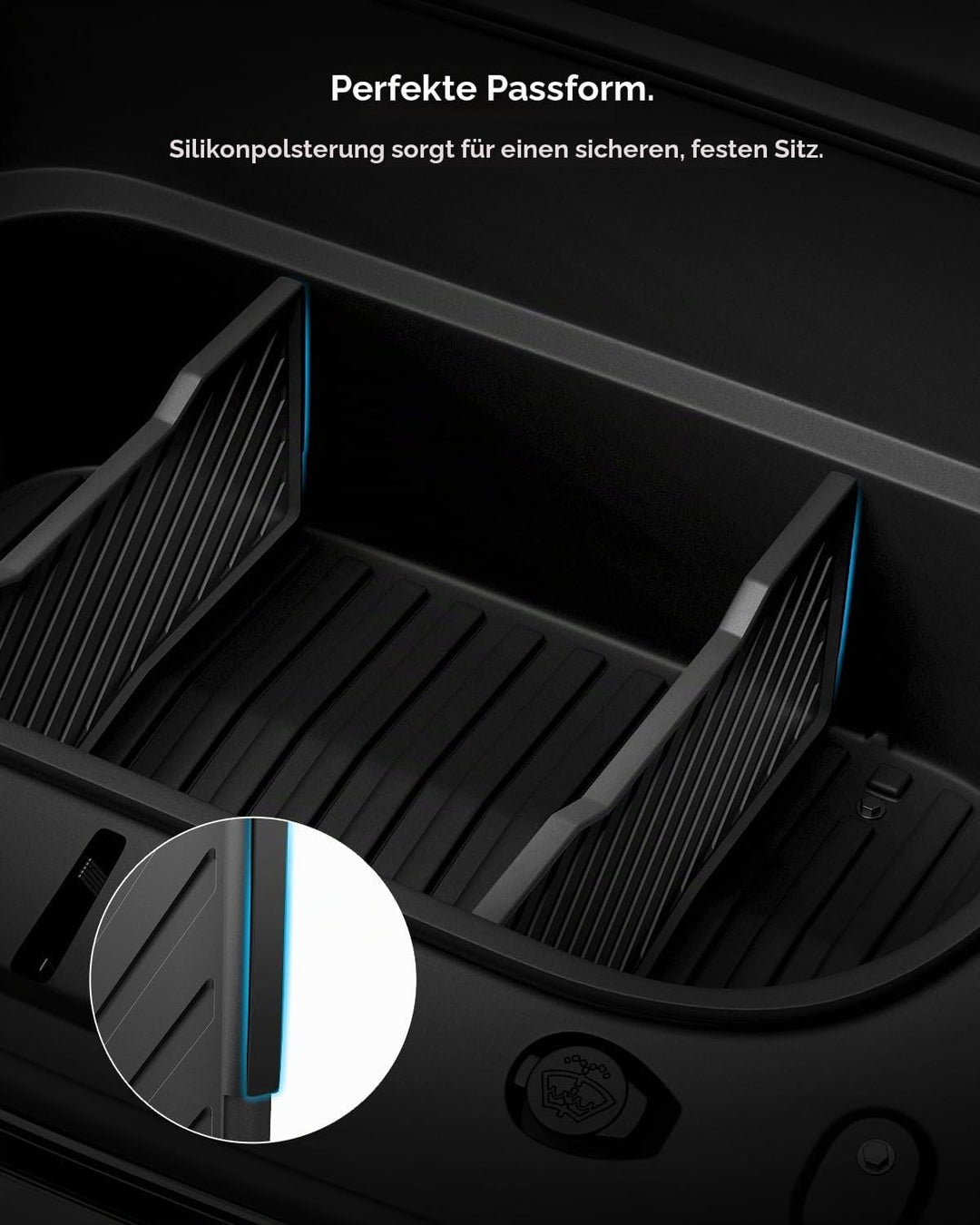 Spigen Auto Kofferraum Organizer für Tesla Model Y Juniper (Nur Premium &amp; Performance 2025 2026), Fr
