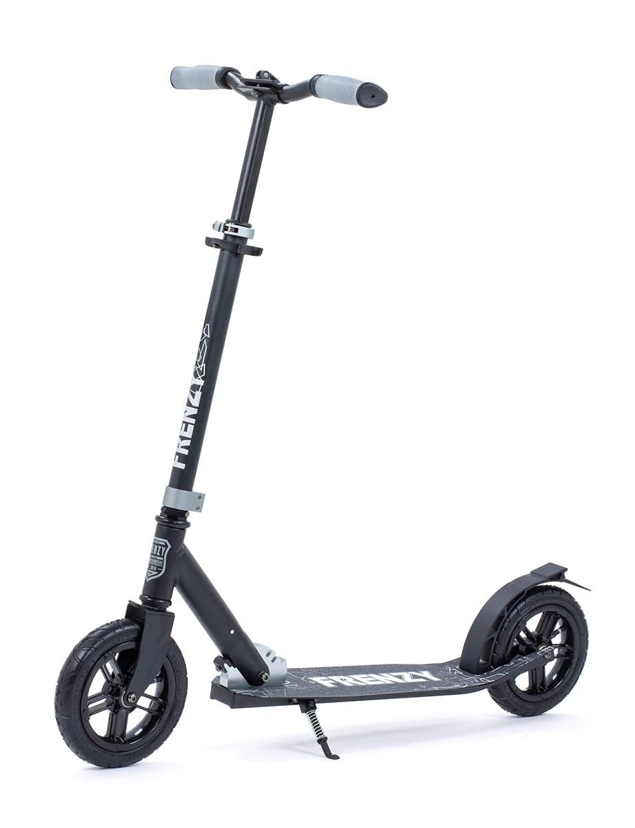 Frenzy Pneumatic Plus Scooter, Unisex, Erwachsene 205 mm Schwarz (Black), 205 mm Schwarz (Black)