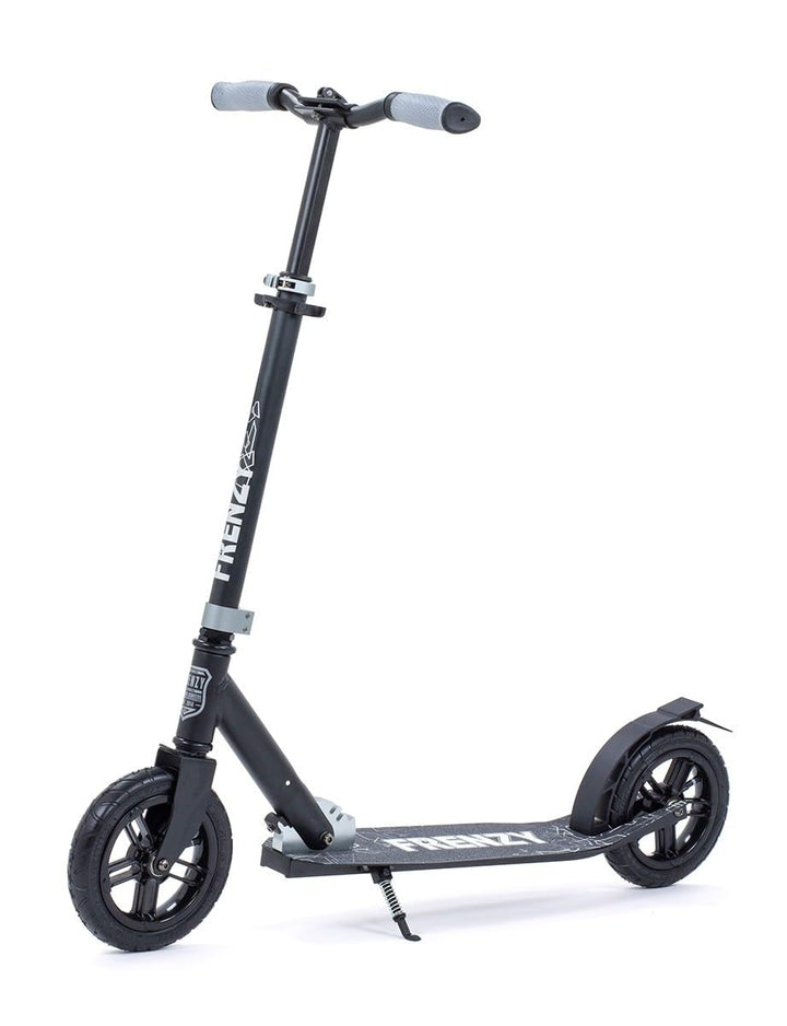 Frenzy Pneumatic Plus Scooter, Unisex, Erwachsene 205 mm Schwarz (Black), 205 mm Schwarz (Black)