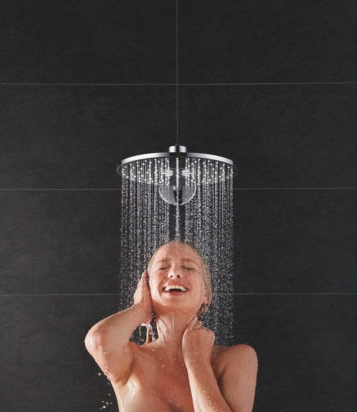 GROHE Rainshower SmartActive 310 Brausen und Duschsysteme (Kopfbrauseset 430 mm, 2 Strahlarten) chro