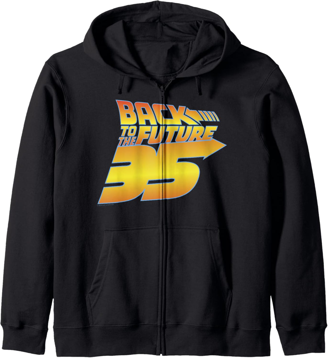 Back To The Future 35th Gold Logo Kapuzenjacke