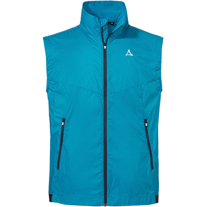 Schöffel Herren Bygstad Weste Outdoorweste Windweste 48 7820 - blau, 48 7820 - blau