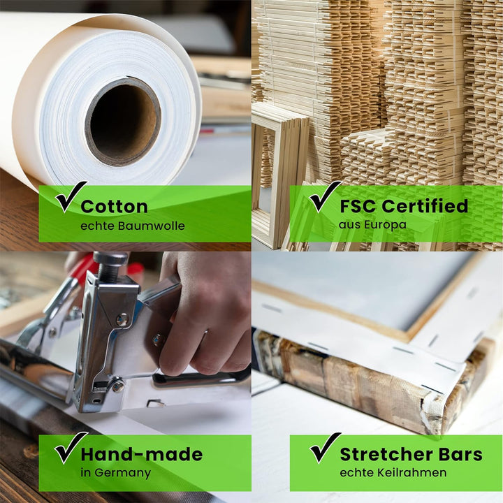 Printed Paintings Leinwand (80x120cm): Suzuki Harunobu - Offenes Fenster in Richtung Meer 80x120 cm,