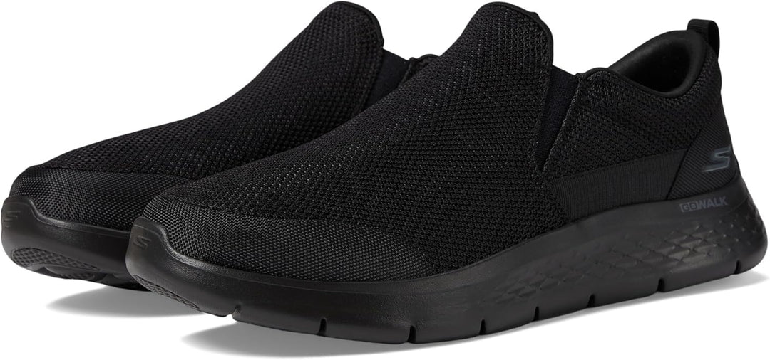 Skechers Herren Flex Impeccable Ii GO Walk 39.5 EU Black Textile, 39.5 EU Black Textile