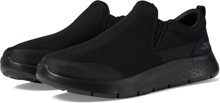 Skechers Herren Flex Impeccable Ii GO Walk 39.5 EU Black Textile, 39.5 EU Black Textile