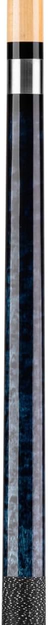 Winsport Billardqueue Trilux Junior, kurzer 2-TLG. Shorty Pool-Cue 130 cm, Leinen Griffband, 13 mm P
