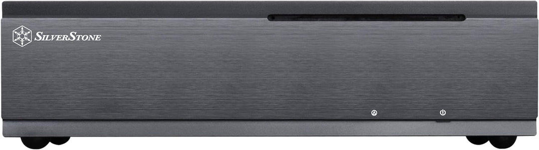 SilverStone SST-ML06B - Milo Mini-ITX kompaktes HTPC Desktop Gehäuse, schwarz