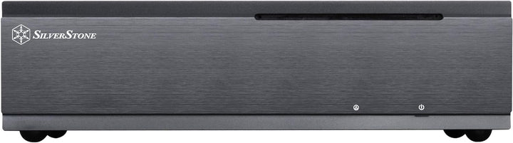 SilverStone SST-ML06B - Milo Mini-ITX kompaktes HTPC Desktop Gehäuse, schwarz