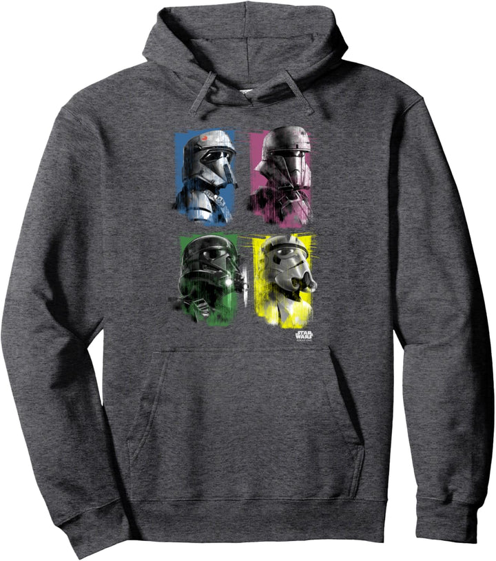 Star Wars Rogue One Galactic Defense Trooper Square Pullover Hoodie