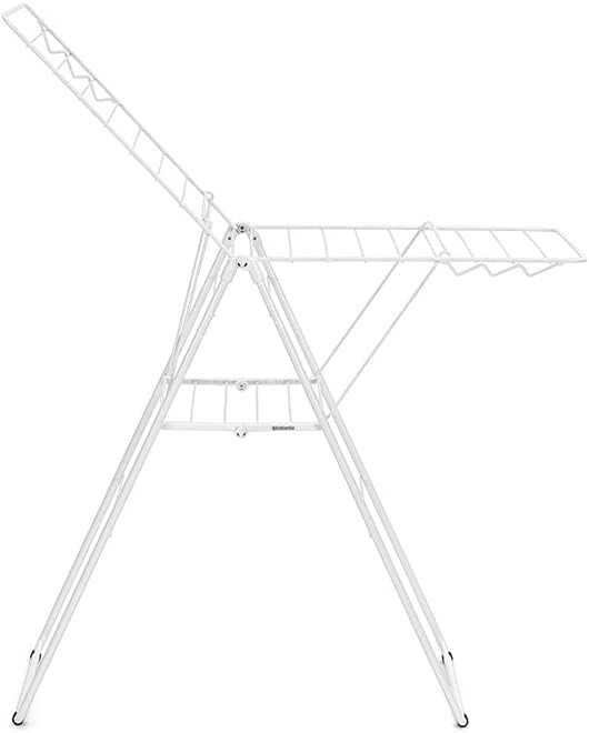 Brabantia HangOn 20m Trockengestell, Edelstahl, Fresh White 20m without Rod Fresh White, 20m without