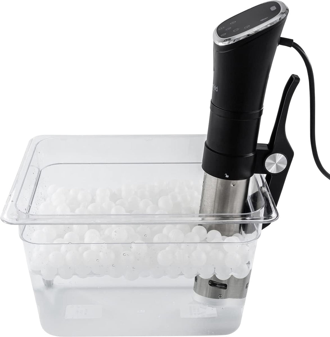 Heidenfeld SVK Sous Vide Garer Isolationskugeln - 250 Stück - BPA frei - Durchmesser Ø 2.0 cm - Komp