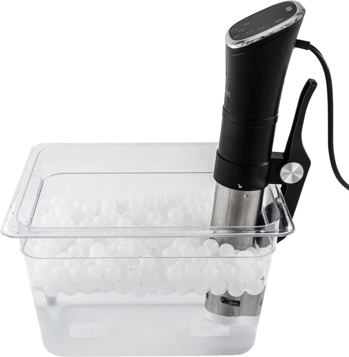 Heidenfeld SVK Sous Vide Garer Isolationskugeln - 250 Stück - BPA frei - Durchmesser Ø 2.0 cm - Komp