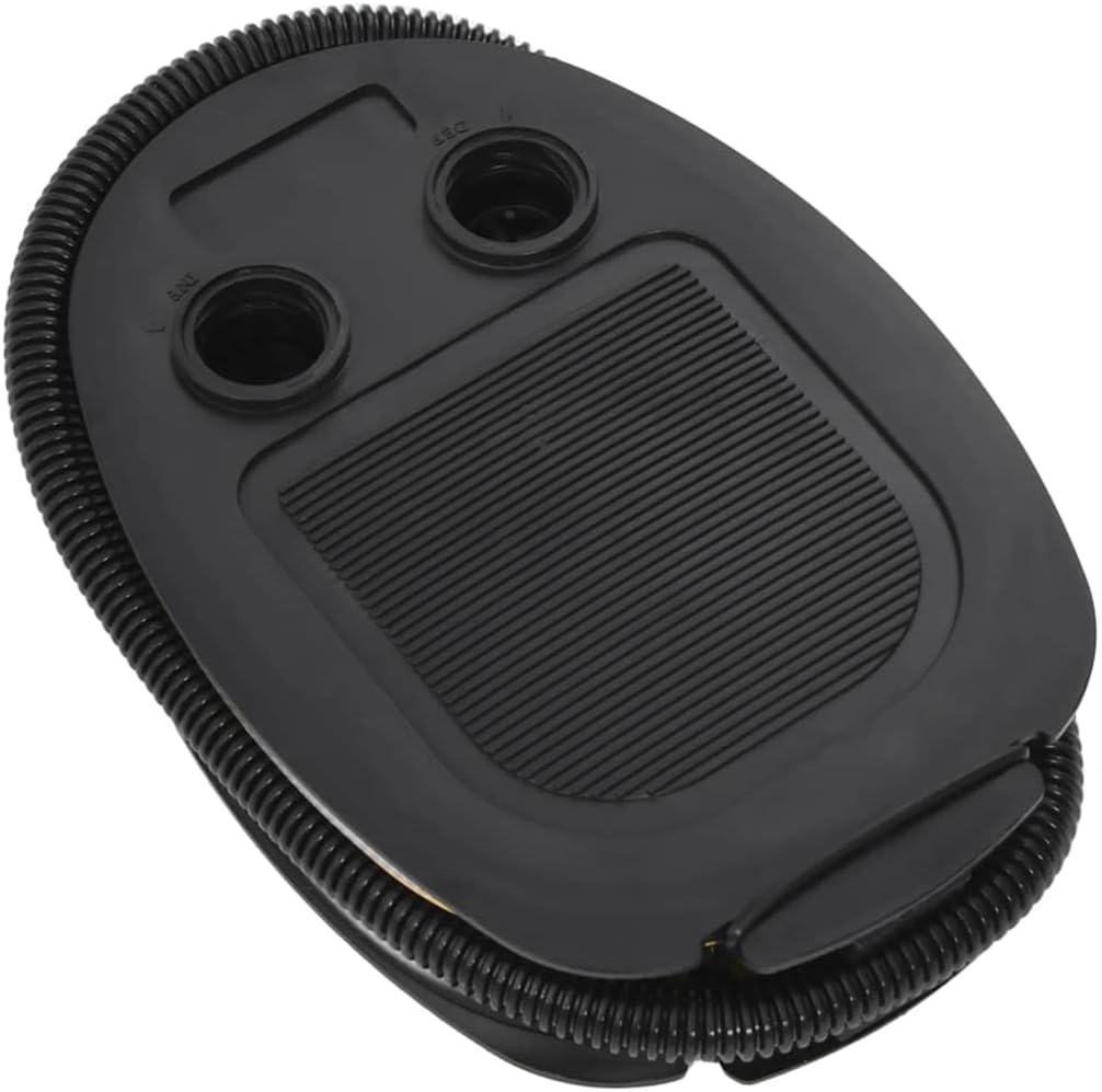 Fusspumpe 26x18 cm für Luftmatratzen SUP-Boards und Yogamatten - Kompressible Luftpumpe mit 135 cm S