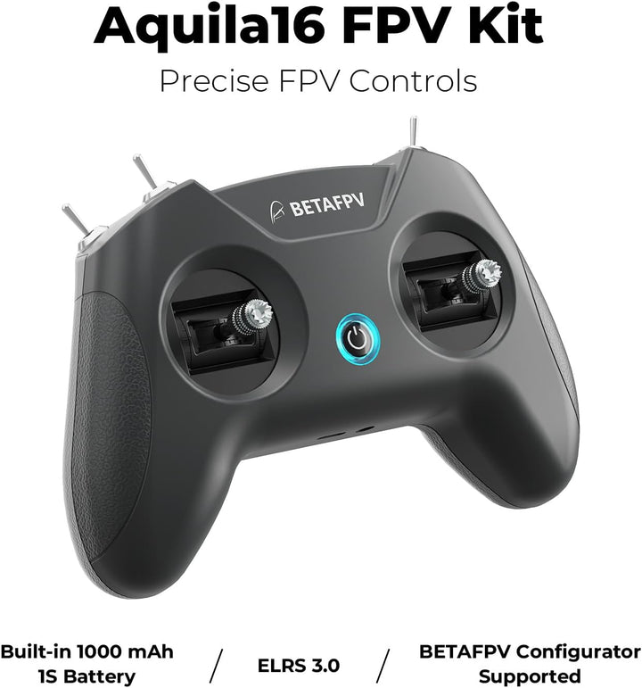 BETAFPV Aquila16 FPV-Kit mit LiteRadio 2 SE-Sender für Simulator, VR03-Brille mit DVR-Aufnahmefunkti