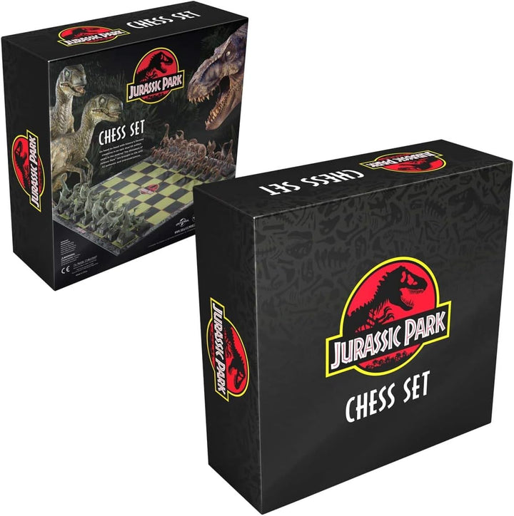 The Noble Collection Jurassic Park Chess Set Einzelbett, Einzelbett