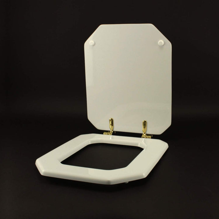 WC-Sitz 1930 OTTAGONALE Weiss Rlocker Soft Close-Duravit
