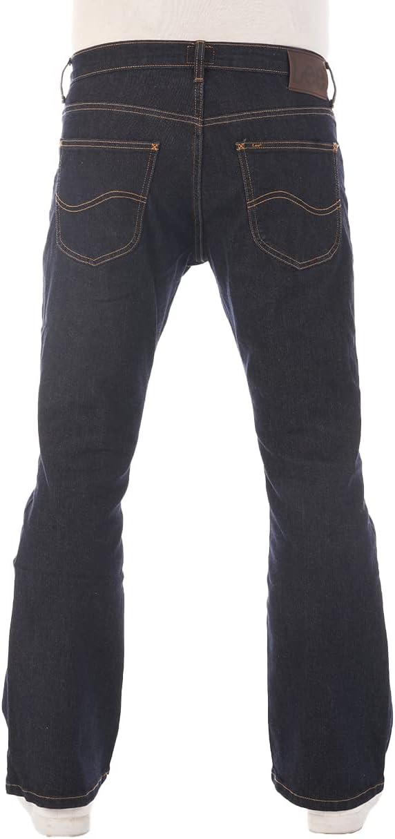 Lee Jeans Herren Stretch Bootcut Denver Jeanshose Hose Denim Blau 32 33 34 36 38 40 42 44 46 32W / 3