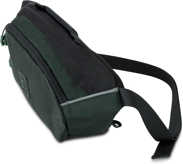 AUDETIC Bauchtasche Damen & Herren Oliv - Drip - Gürteltasche für Sport Outdoor Stadt - Hüfttasche S