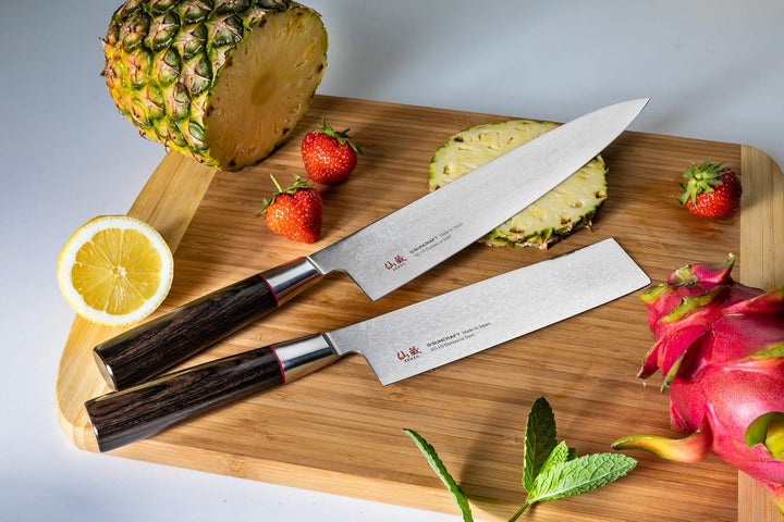 Suncraft Senzo Classic ID-04 Santokumesser 16,7 cm, VG10 67 Lagen, 61 HRC