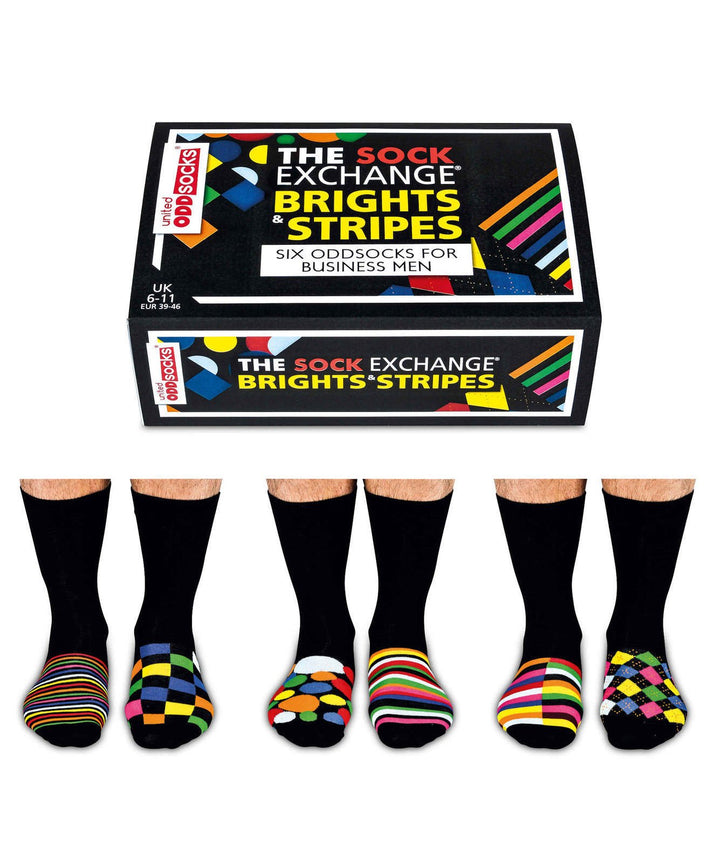 The Sock Exchange - Socken, kräftige Farben und Streifen