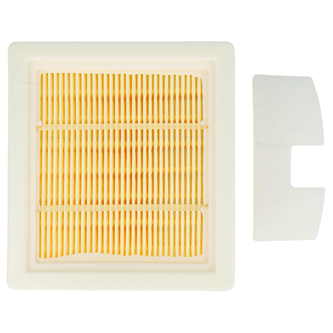 vhbw Filter-Set kompatibel mit Fox 350000066 Staubsauger - 2x Filter (HEPA-Filter, Vorfilter)