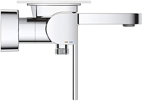 GROHE Plus | Badarmatur- Einhand-Wannenbatterie | mit Temperaturbegrenzer | chrom | 33553003 Chrom E