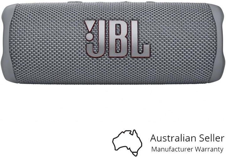 JBL Flip 6 Bluetooth Box in Grau – Wasserdichter, tragbarer Lautsprecher & INIU Power Bank, 20000mAh